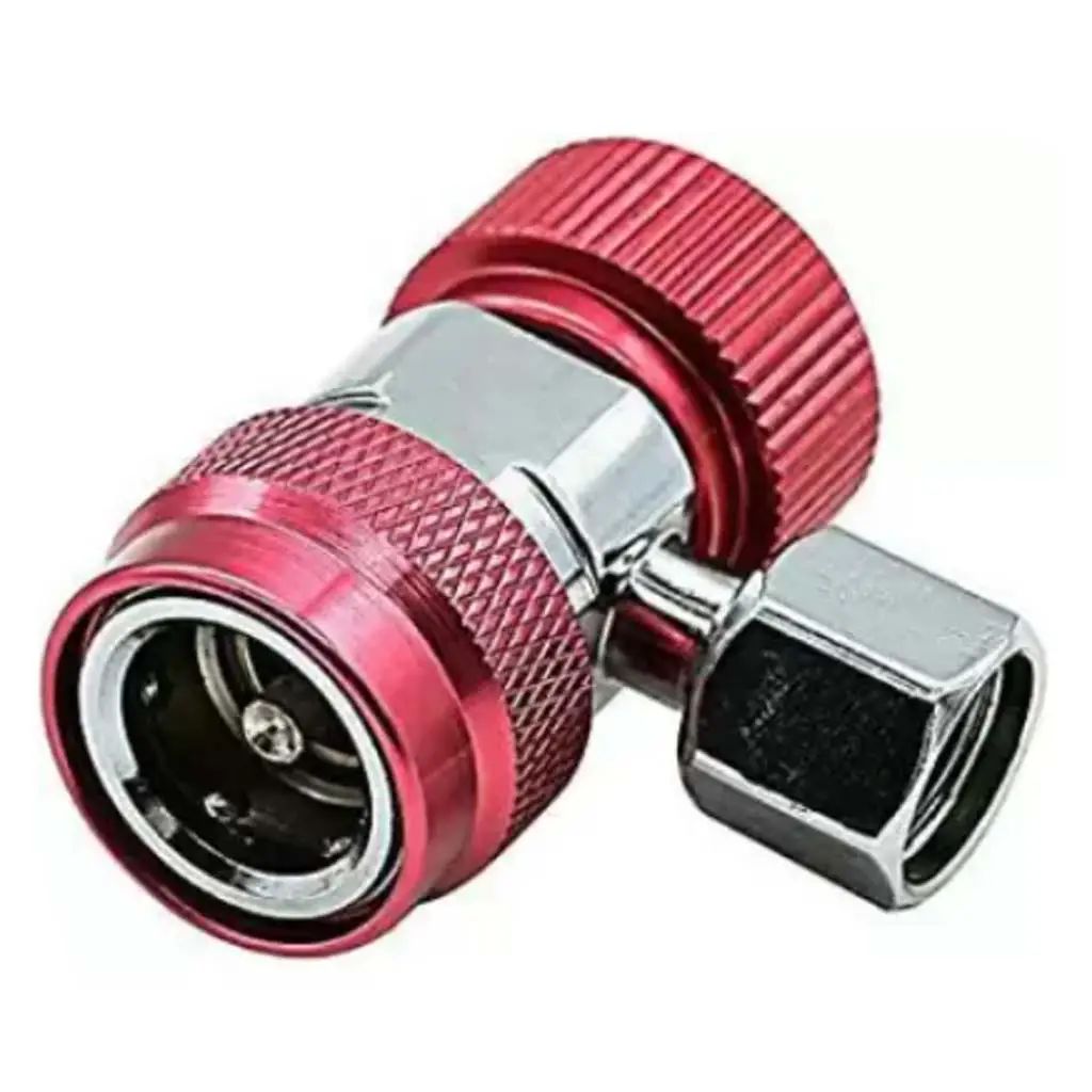 90° R134a High Pressure Coupler for Auto A/C Adapter